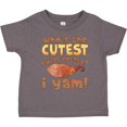 thumbnail image 3 of Inktastic Who's the Cutest Sweet Potato? I Yam Funny Thanksgiving Boys or Girls Toddler T-Shirt, 3 of 5