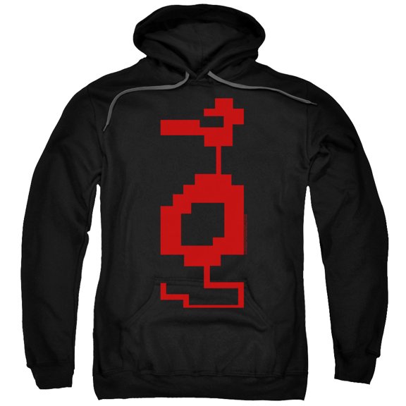 Atari Dragon Adult Pullover Hoodie Sweatshirt Black