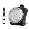 thumbnail image 2 of Juego de luces para bicicleta de montaña, 3 luces LED de advertencia, luz trasera, luz delantera recargable vía USB, equipo de conducción, 2 of 5