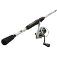 thumbnail image 7 of Lew's Mach I Spinning Reel and Fishing Rod Combo, 6-Foot 9-Inch Fishing Rod, Size 30 Reel, White/Green/Black, 7 of 7