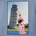 thumbnail image 3 of CafePress - Power Rangers Pink Women's Comfort Colors® T Shirt - Womens Comfort Colors® Shirt, 3 of 4