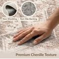 thumbnail image 6 of ODIKA 4'x6' Washable Area Rug Non-Slip, Chair-Friendly, Flatwoven Neutral Boho Vintage Farmhouse Geometric Faded Terracotta Ivory for Home Office, Under Desk, 6 of 7