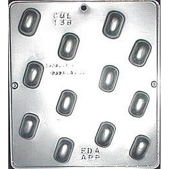 138 Almond Piece Chocolate Candy Mold