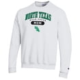 thumbnail image 2 of Women's Champion White North Texas Mean Green Eco Powerblend Mom Pill Box Sweatshirt, 2 of 3