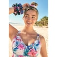 thumbnail image 4 of Swim 365 Women's Plus Size Tankini Scrunchie, 4 of 5
