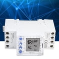 thumbnail image 3 of Interruptor De Control De Tiempo, Interruptores De Sincronización De Riel Din Configuración De Encendido Y Apagado Electrónico Con Pantalla LCD Para Decoración Festiva De, 3 of 7