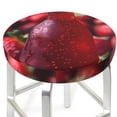 thumbnail image 3 of Goofa Berry Infused Refreshment Printed Stool Covers Round, Waterproof Round Bar Stool Covers Anti-Slip Round Bar Stool Seat Cover with Elastic Bands Durable-13 inch, 3 of 7