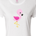 thumbnail image 4 of Inktastic Cute Flamingo, Baby Flamingo, Pink Flamingo, Bird Women's T-Shirt, 4 of 5