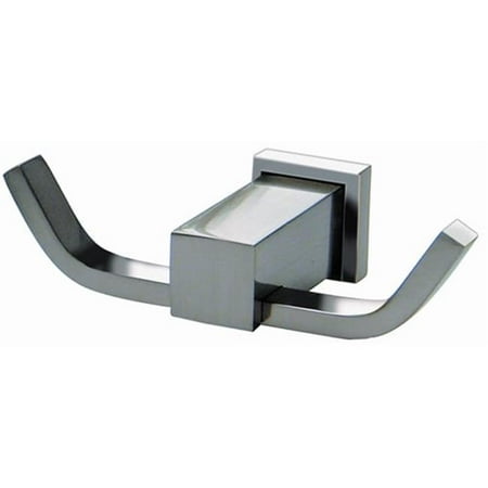 

Double Robe Hook - Satin Nickel