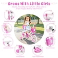 thumbnail image 4 of Korimefa 12 inch Girls Kids Bike Ages 3-6 Years Old Children, Toddler Bike with Training Wheels, Perfect for Beginner Riders Learning to Ride, Easy to Assemble, Pink, 4 of 12