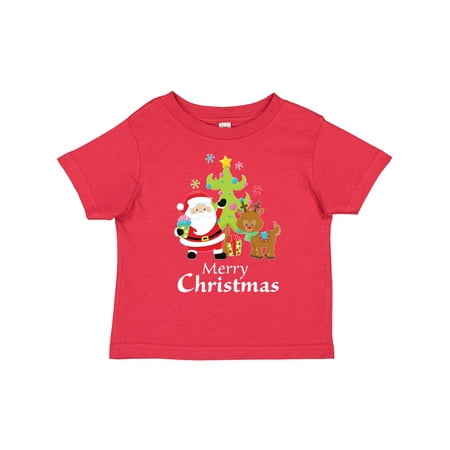 

Inktastic Merry Christmas Gift Toddler Boy or Toddler Girl T-Shirt