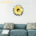 thumbnail image 1 of ICQOVD Sunflower Bee Wall Sticker PVC Self-adhesive Wall Sticker Can Be Removed, 1 of 3