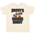 thumbnail image 3 of Inktastic Daddys Skiing Buddy Kids Skis Boys or Girls Toddler T-Shirt, 3 of 5