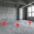 thumbnail image 3 of Pennant Safety Flags 30m Reflective Flagging Banner Warning Flags Marking Flags On String For Construction Sites Traffic Control Sporting Events, 3 of 7