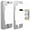 10, variant on DTEOB 10 Pcs Wall Plate Spacers for Electrical Outlets, Galvanized Metal Device Leveling Plates for Loose or Recessed Outlet Repair
