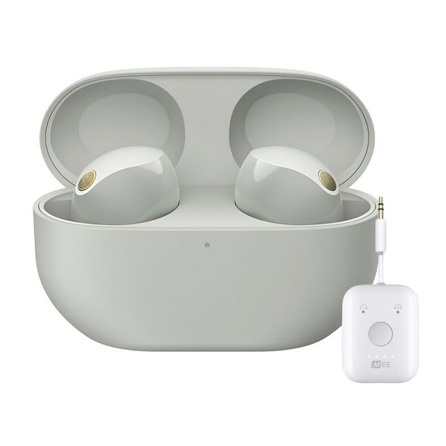 Auriculares inalámbricos Sony WF-1000XM5 con cancelación de ruido plateados