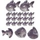 thumbnail image 4 of 30 Uds. De decoraciones de tiburón de resina, Mini animales de resina, miniaturas de tiburón, figuritas pequeñas de tiburón, decoraciones de bonsái, 4 of 8