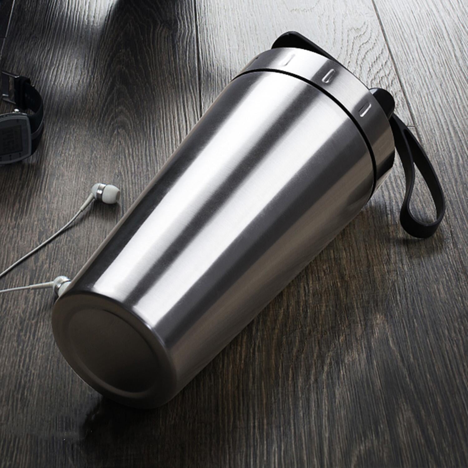 Steel Protein Shaker Bottle 24-Ounce  700ml Stainless Steel Metal BPA —  CHIMIYA