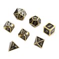 thumbnail image 2 of Juego de Dados de Aleación de Zinc ANGGREK 7 Piezas Brillantes Para Juego de Mesa, 2 of 8