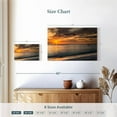 thumbnail image 4 of Elephant Stock Seven Mile Beach Scenery Wall Art - Horizontal Canvas Wall Art - Living Room Wall Decor - Beach Canvas - Orange And Gray Decor - 12" x 8", 4 of 8