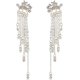 thumbnail image 3 of Pendientes de borla de estrella brillante que cuelgan pendientes exquisitos para mujeres y niñas TUNC Sencillez, 3 of 5