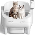 thumbnail image 1 of Caja de arena autolimpiante para gatos Thereye, contenedor de residuos de 10 L, 1 of 7