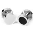 thumbnail image 6 of Set Of 2pcs Copper Men's Dress Shirt Studs Collar Buttons Wedding Business, 6 of 8
