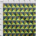 thumbnail image 3 of oneOone Polyester Spandex Teal Green Fabric Geometric Sewing Material Print Fabric By The Yard 56 Inch Wide, 3 of 4