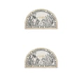 thumbnail image 3 of Youkk Bathroom Rugs Water Absorbent Floor Bath Mat Carpet Planter Semicircle 40x60cm 2Set, 3 of 6