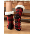 thumbnail image 5 of Women's Winter Fuzzy Socks - Thermal, Fleece Lined with Anti-Skid Dotted Soles, 5 of 5