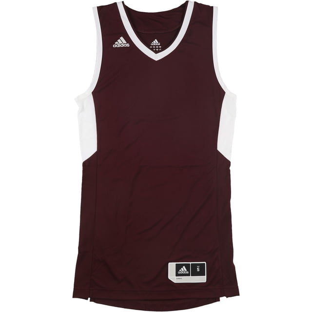 Camiseta sin mangas Adidas Team Jersey para hombre, rojo, grande