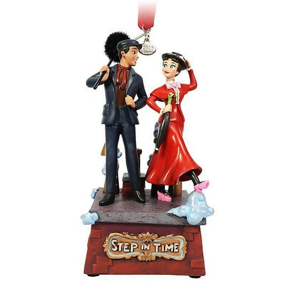 Disney 2020 Mary Poppins and Bert Singing Sketchbook Ornament New with Tag
