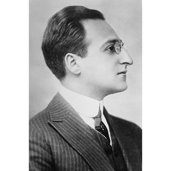 Louis Utermeyer (1885-1977) American Poet And Editor History (24 x 36)