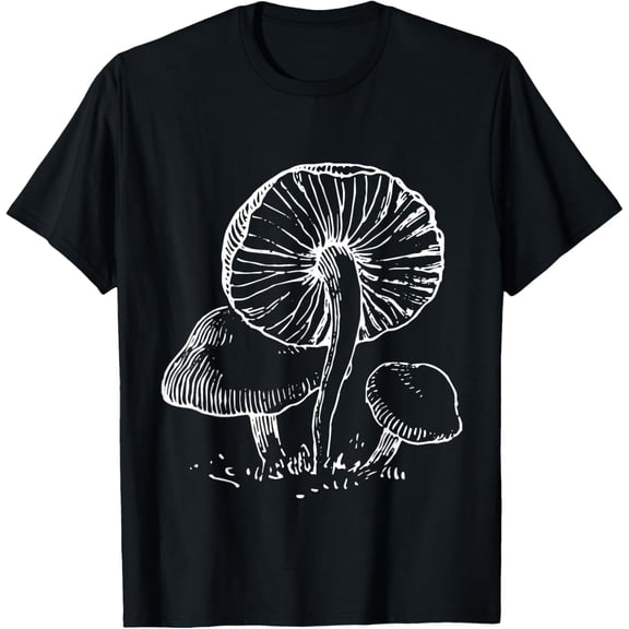 Aesthetic Mushroom Shirt Mycology Fungi Mushroom Foraging T-Shirt
