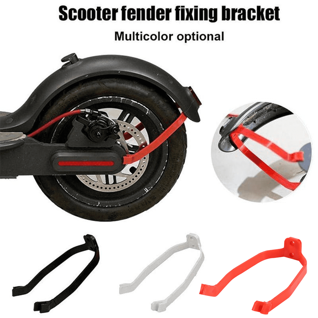 Elenxs Scooter Mudguard Pa Mud Fender Waterproof Rear Splash Fender Replacement For Xiaomi M365 White Walmart Com