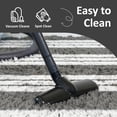 thumbnail image 3 of Pentantan 8ft x 10ft Shag Area Rugs for Living Room, Modern Stripe Fluffy Bedroom Carpet, Gray & White, 3 of 7