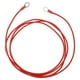 thumbnail image 1 of Cable de inversor de batería de 210 cm 12 AWG Cable de batería de cobre estañado rojo Tipo OT 1 Pc, 1 of 1