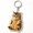 Yellow, variant on Cute Cat Acrylic Keychains, Double‑Sided Printed Kitty Key Rings with Lobster Clasp, Funny Pet Bag Charms for Keys, Backpacks, Purses & Car Decorations