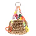 thumbnail image 1 of Bird Climbing Net Colourful Swing Hammock Chewing Hanging Mat for Decoration Playing S, 1 of 9