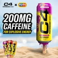 thumbnail image 3 of Cellucor C4 Energy Performance Grape Popsicle, 12 Pack of 16oz Cans, 3 of 8