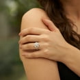 thumbnail image 2 of 4 Carat IGI Certified Round Shape Lab Grown Diamond Engagement Ring | 14K Rose Gold | Indigo Vintage Diamond Ring | FG-VS1-VS2 Quality Friendly Diamonds, 2 of 4