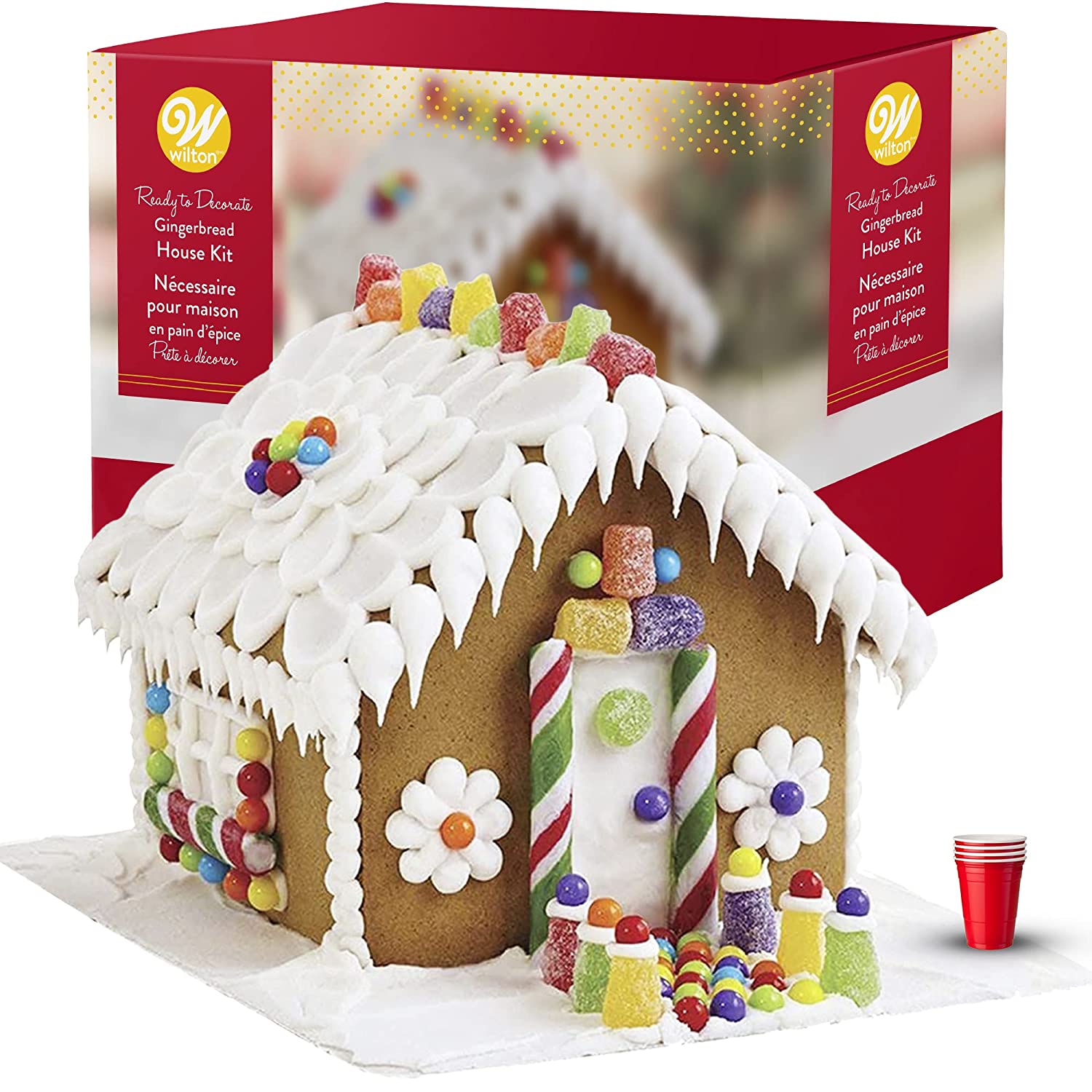 Gingerbread House Kit Christmas Traditional Gingerbread House