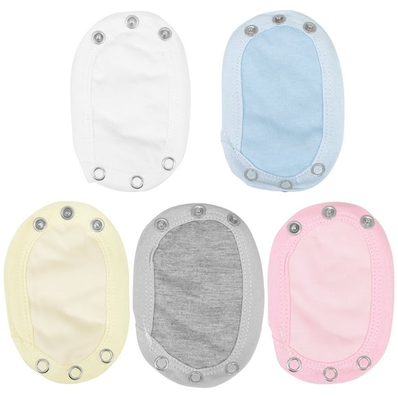 FELTECHELECTR 5 piezas de monos extensores para niña y niño, monos extensores de algodón para bebé.
