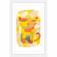 thumbnail image 2 of Marmont Hill "Cat 1" by Yolanta Gawlik Painting Print on White Wood, 2 of 2