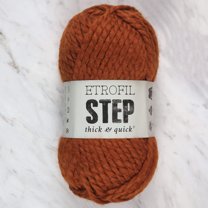 Etrofil Step Hand Knitting Yarn,Cinnamon - 72099