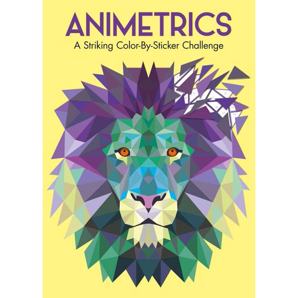 Animetrics A Striking ColorBySticker Challenge (Paperback