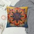 thumbnail image 2 of Autua Alex Grey Colorful Metaphysical Painting Graphic Decorative Cushion Throw Pillow Cover for Home Couch Living Room Bed Sofa Square 1PC 12x12in, 2 of 5