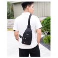 thumbnail image 4 of PENGXIANG Men Chest Bag Creative Casual Large Capacity Sling Backpack Crossbody Sling Bag, 4 of 10
