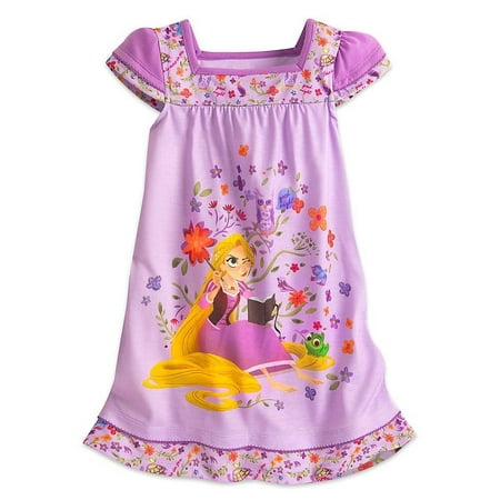 Disney Rapunzel Nightshirt for Girls - Tangled: The Series, Multi, Size: 9/10