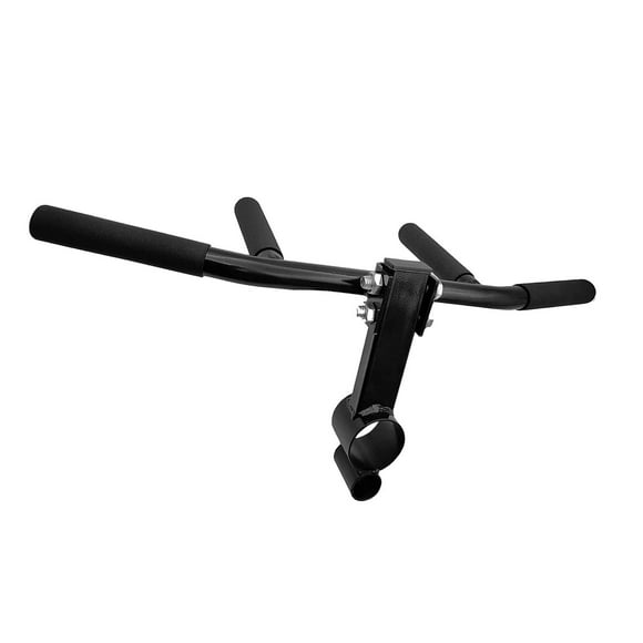 DYNWAVECA Multi Function Bar Row Platform Barbell Attachment Back Deadlift Non Slip Handle Multi Grips Landmine Barbell Handle for Fitness